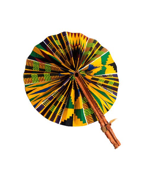 ‘Asante’ Fabric Fans