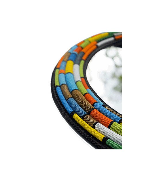 'Kibra' (Big & Beaded) Wall Mirrors