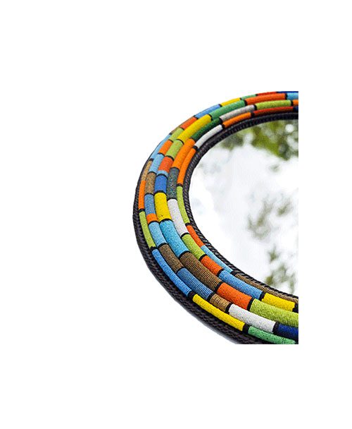 'Kibra' (Big & Beaded) Wall Mirrors